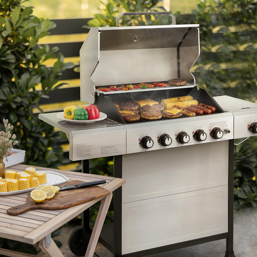 5-Burner Stainless Propane Grill