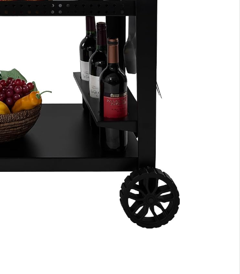 3-Tier Wind Guard Dining Cart