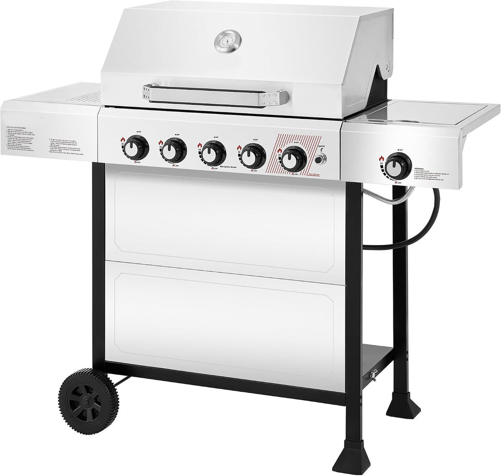 5-Burner Stainless Propane Grill