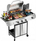 3-Burner Stainless Propane Grill