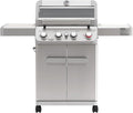 4-Burner Stainless BBQ Gas Grill