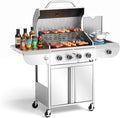 4-Burner Stainless Propane Grill