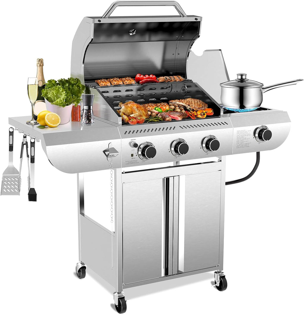 3-Burner Stainless Propane Grill