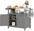 HIPS Rolling Stainless Grill Cart