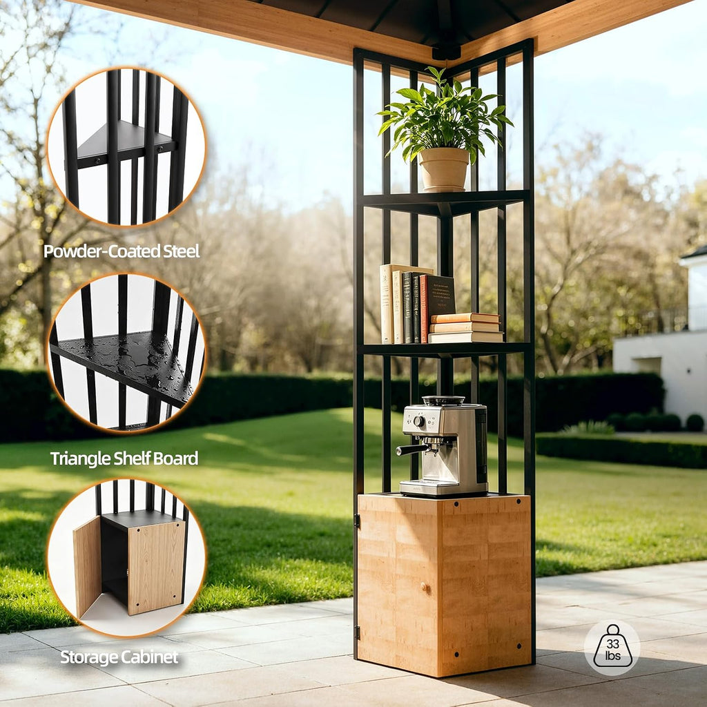 Hardtop Wooden Outdoor Pavilion