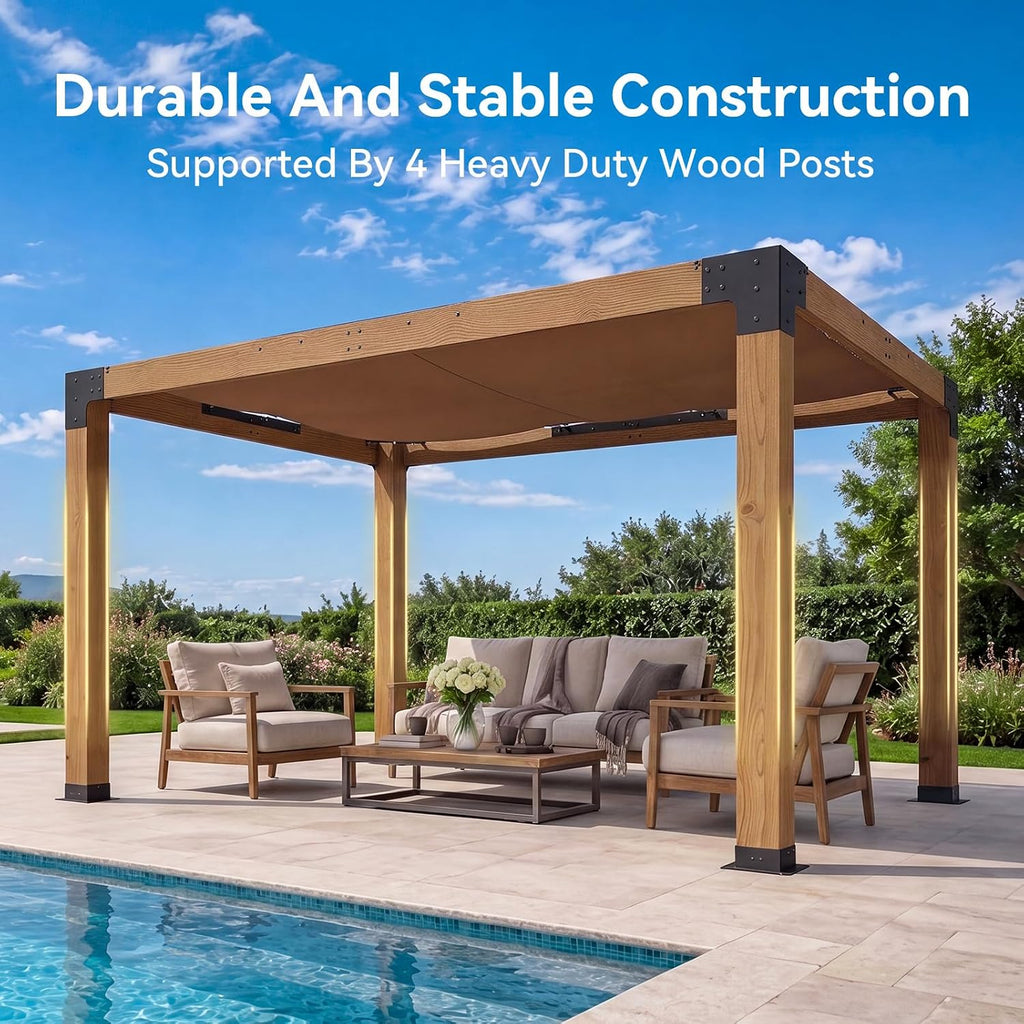 Cedar Canopy Outdoor Pergola